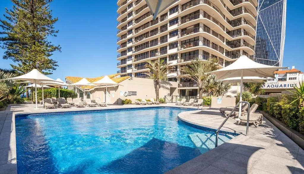 2 Bdrm Apt In 'Aquarius' Surfers Broadbeach Gold Coast